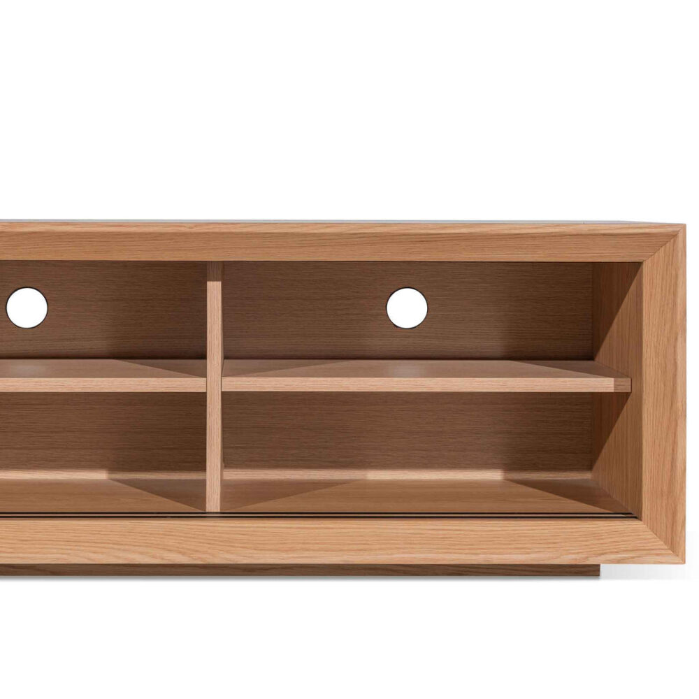 Talley Rattan Doors 2.3m TV Entertainment Unit - Natural - Image 7
