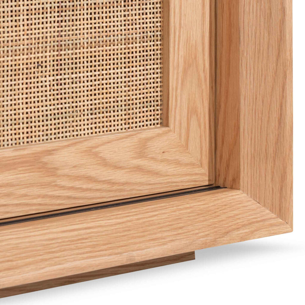 Talley Rattan Doors 2.3m TV Entertainment Unit - Natural - Image 10