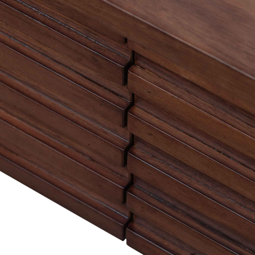 Amparo 2.2m TV Entertainment Unit - Walnut - Image 7