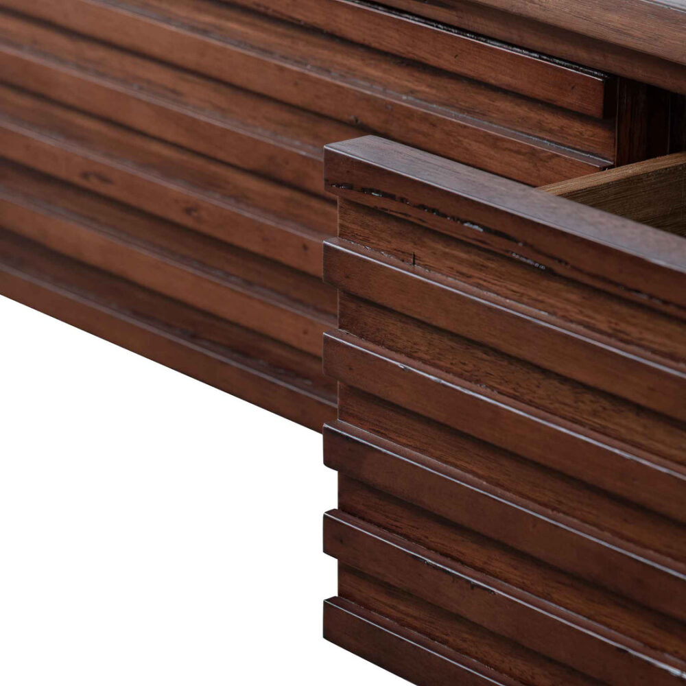 Amparo 2.2m TV Entertainment Unit - Walnut - Image 8