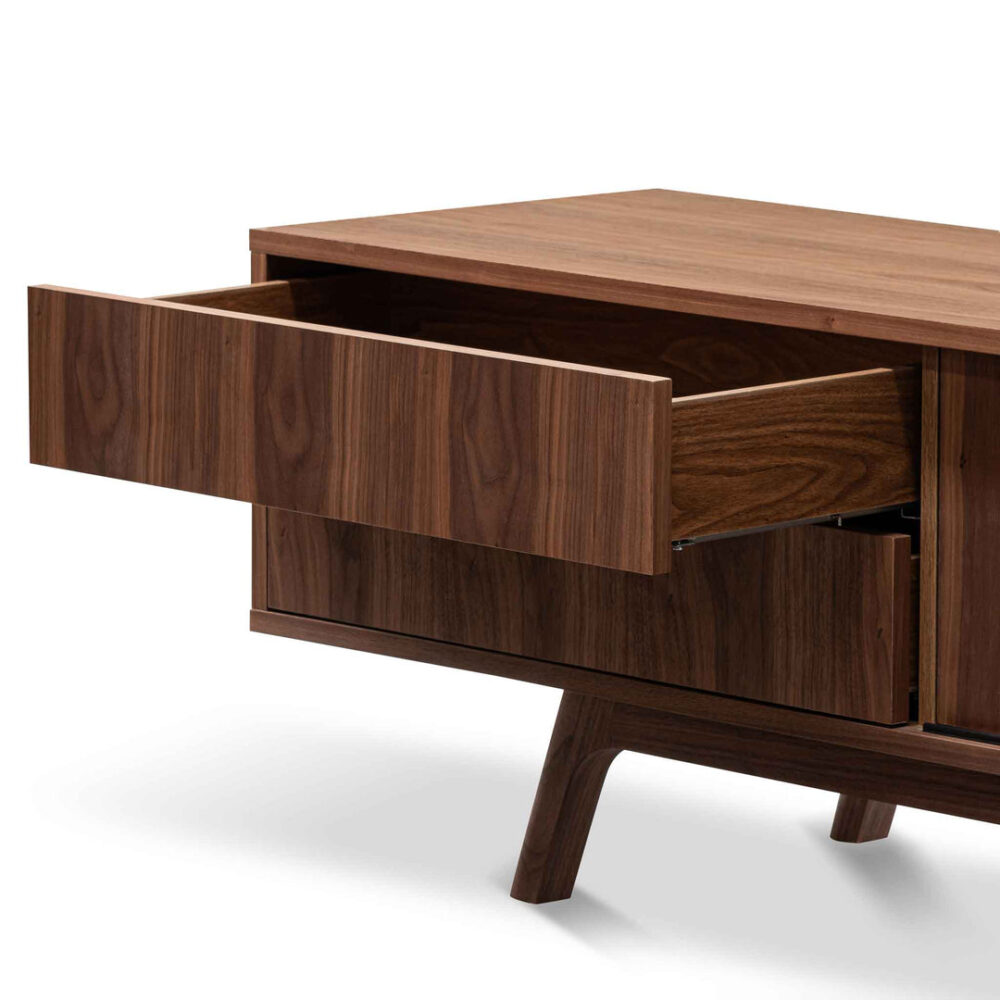 Ella 2.1m TV Entertainment Unit - Walnut - Image 8
