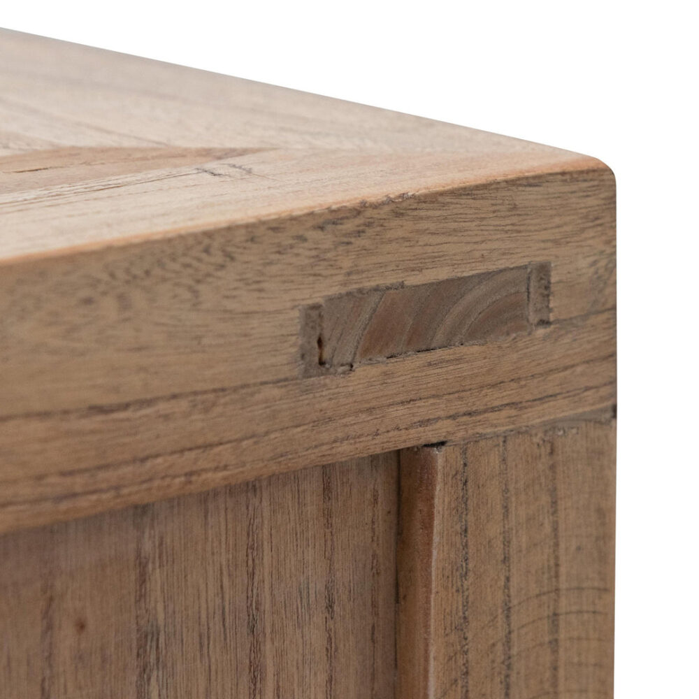 Tapia 2m TV Entertainment Unit - Natural with Rattan Doors - Image 12