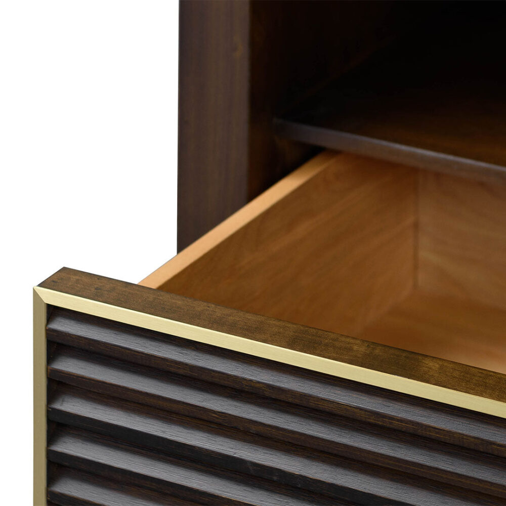 Claude 2m TV Entertainment Unit - Walnut - Image 8