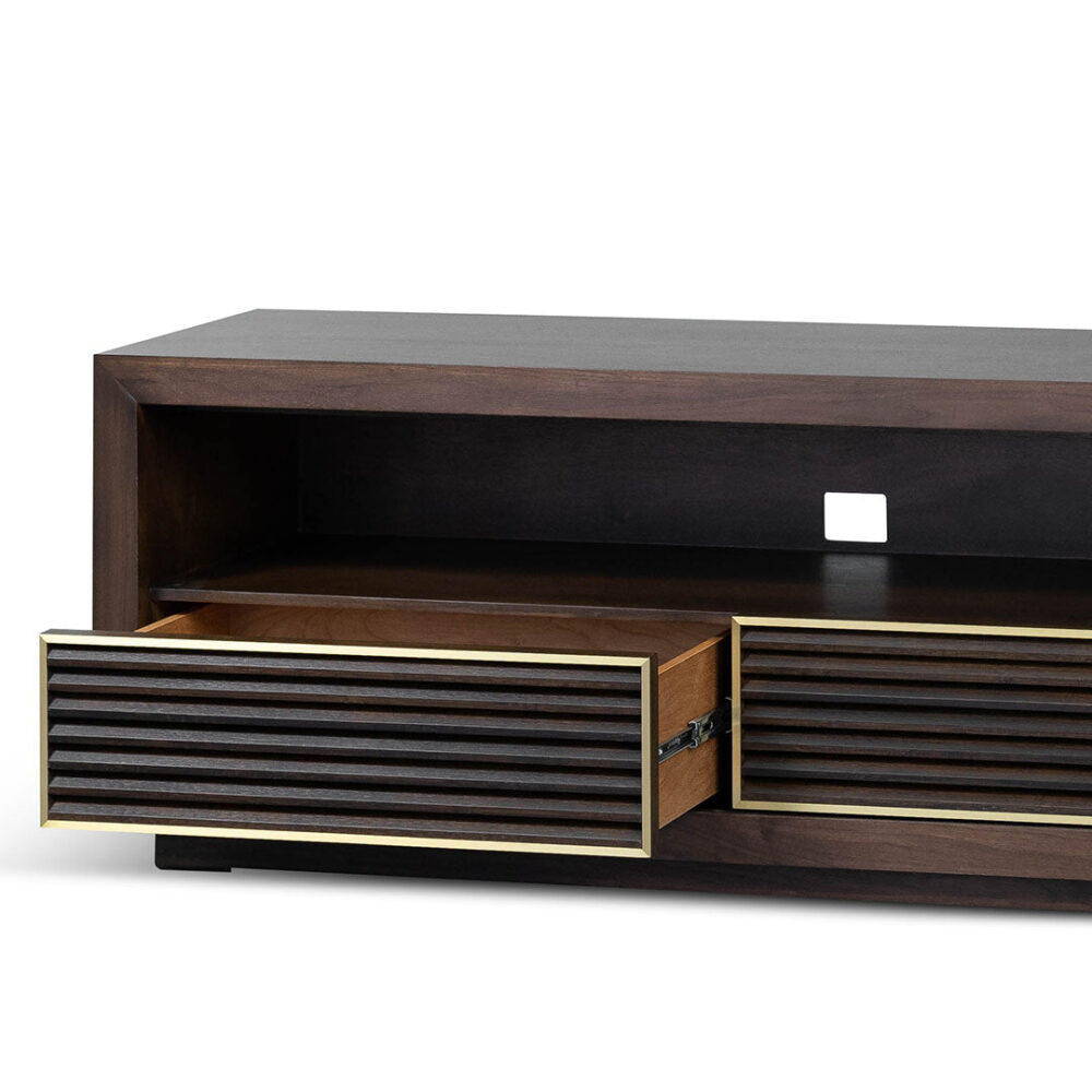 Claude 2m TV Entertainment Unit - Walnut - Image 6