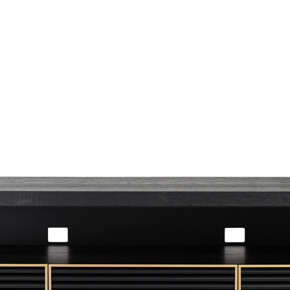Claude 2m TV Entertainment Unit - Textured Espresso Black - Image 3