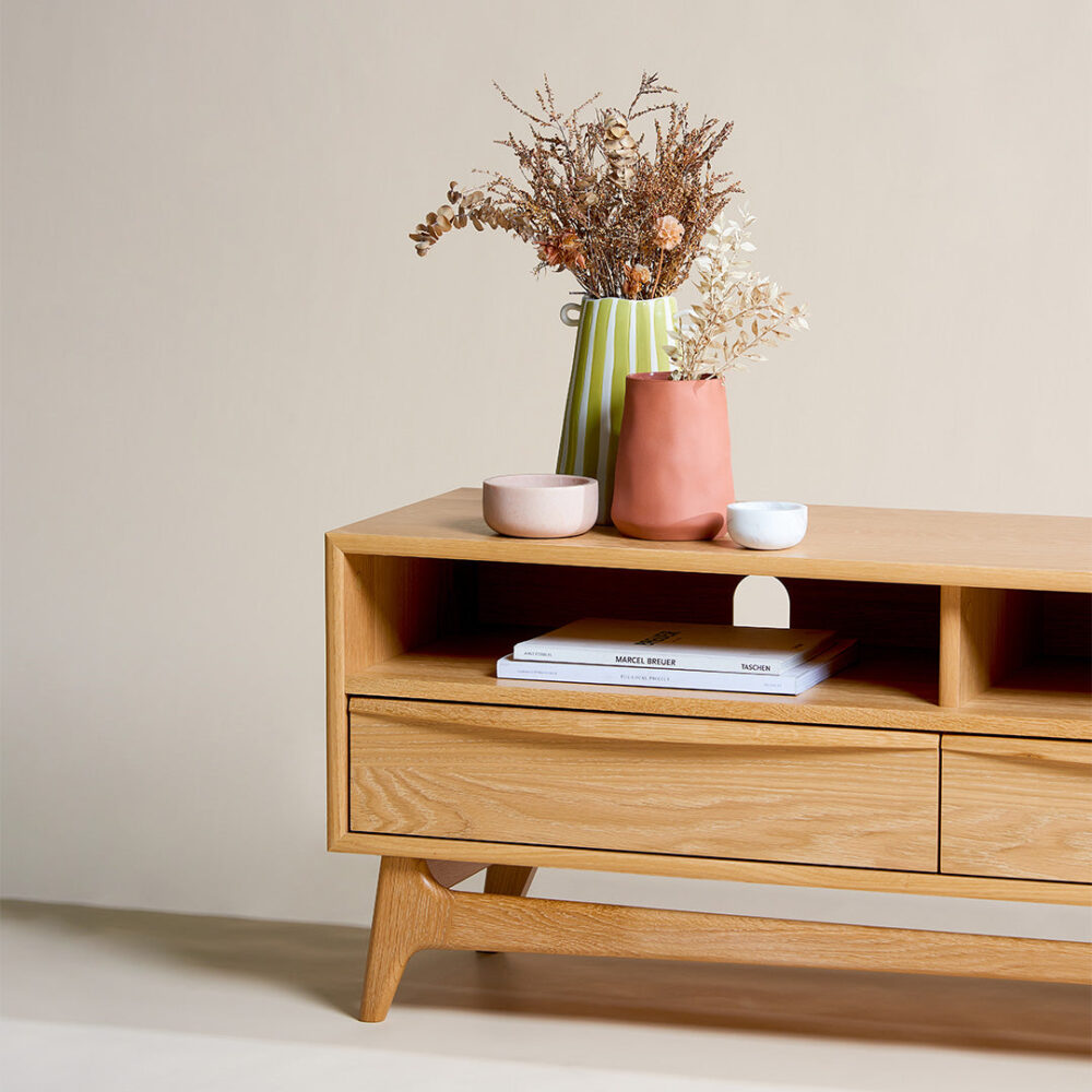 Brendon 1.8m TV Entertainment Unit - Natural Oak - Image 3