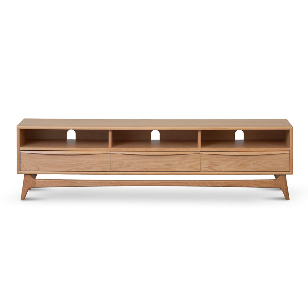 Brendon 1.8m TV Entertainment Unit - Natural Oak - Image 7