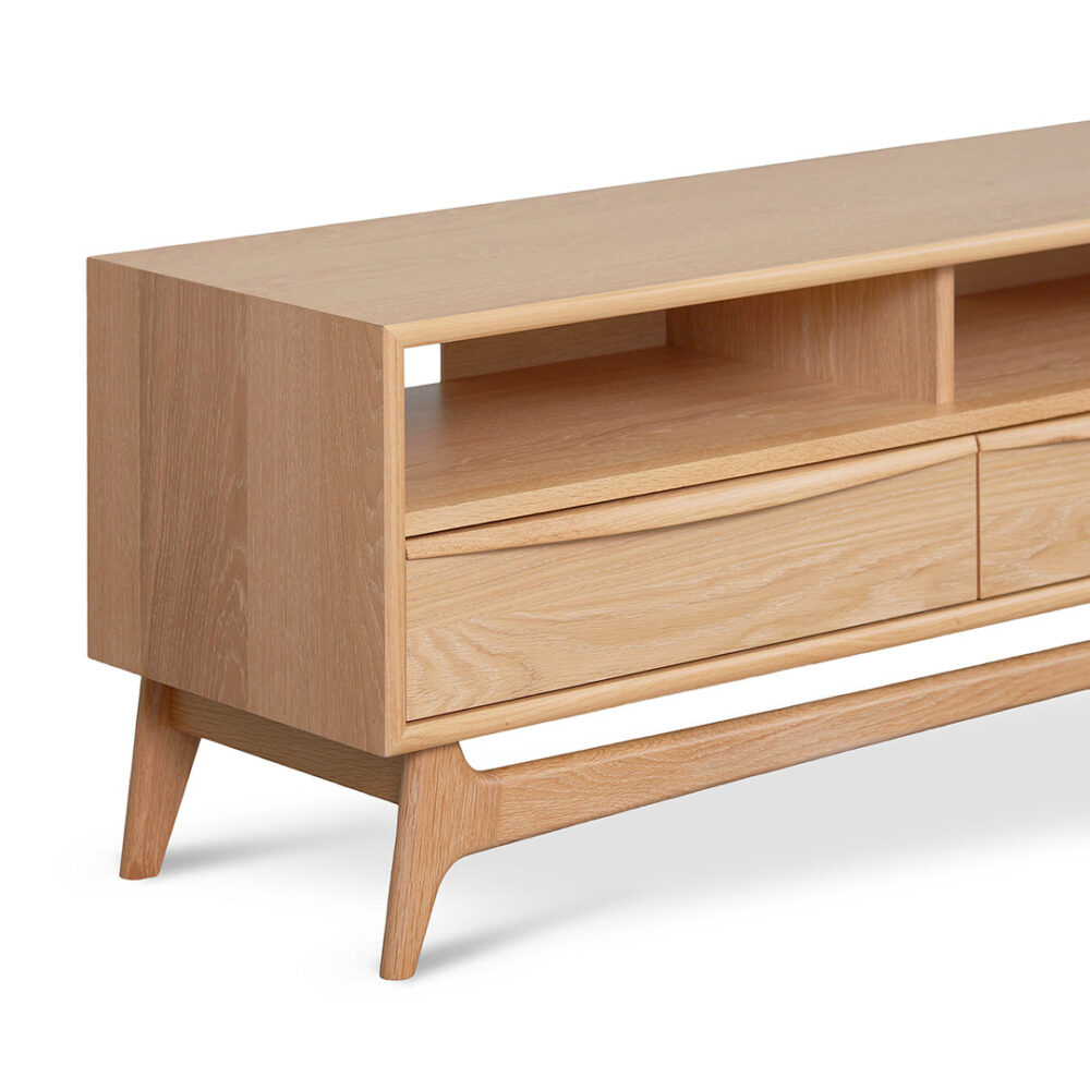 Brendon 1.8m TV Entertainment Unit - Natural Oak - Image 8