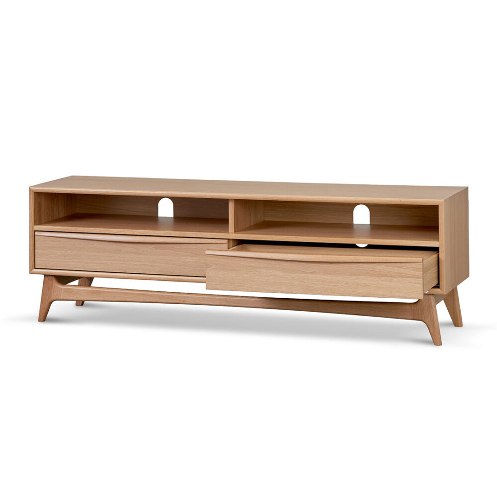 Brendon 1.5m TV Entertainment Unit - Natural Oak - Image 4