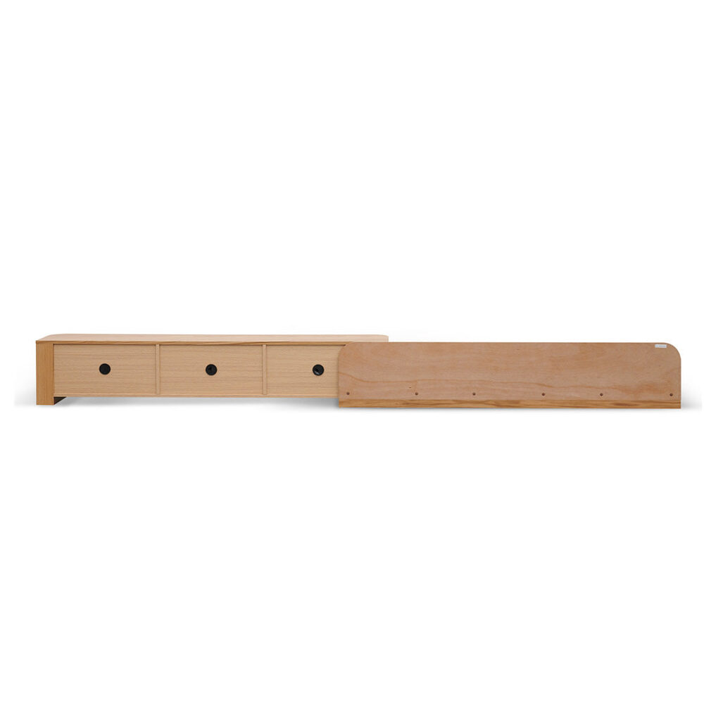 Anna Extendable TV Entertainment Unit - Natural Oak - Image 14