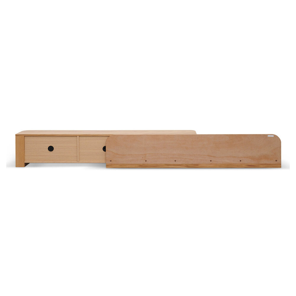 Anna Extendable TV Entertainment Unit - Natural Oak - Image 15