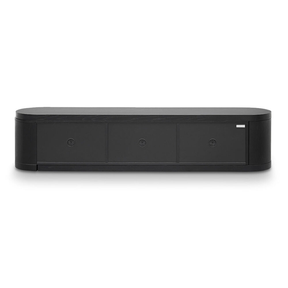 Eliza Extendable TV Entertainment Unit - Full Black Oak - Image 12