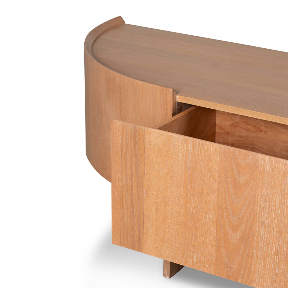 Sohvi 2m TV Entertainment Unit - Dusty Oak - Image 9