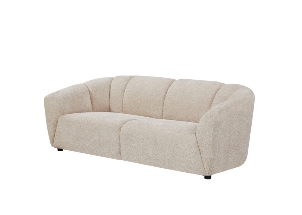 Ador 3 seater sofa - Boucle Almond - Image 2