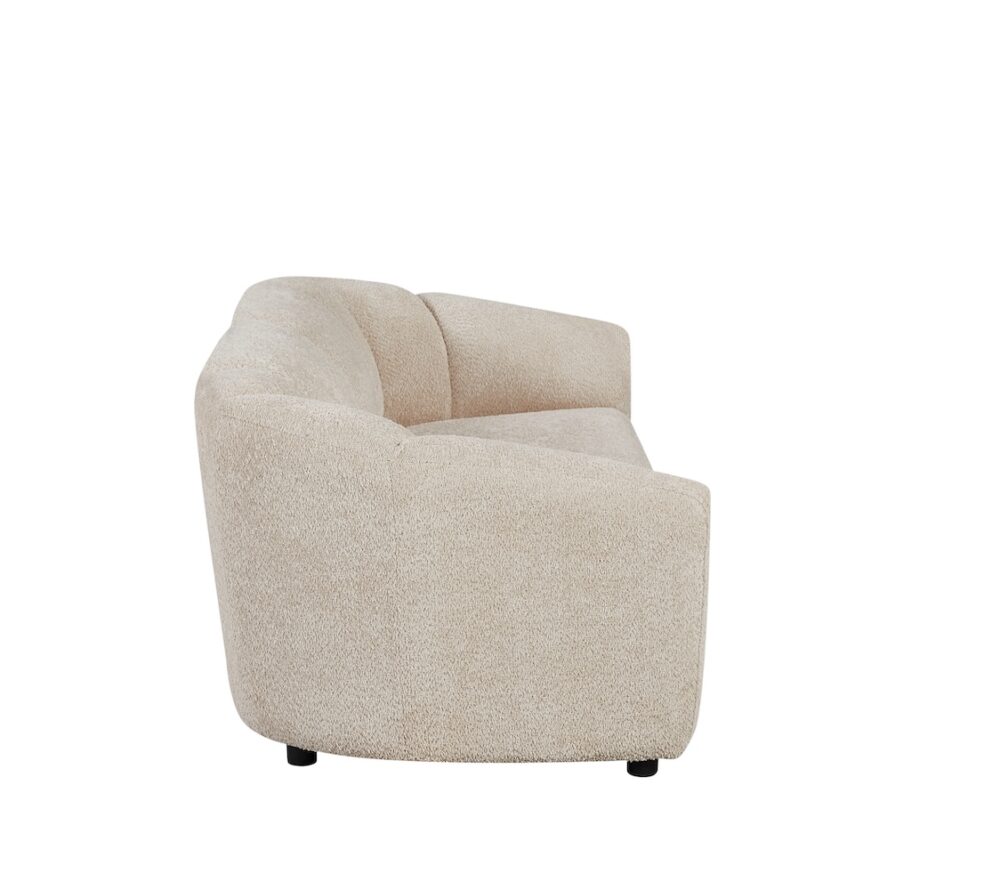 Ador 3 seater sofa - Boucle Almond - Image 7