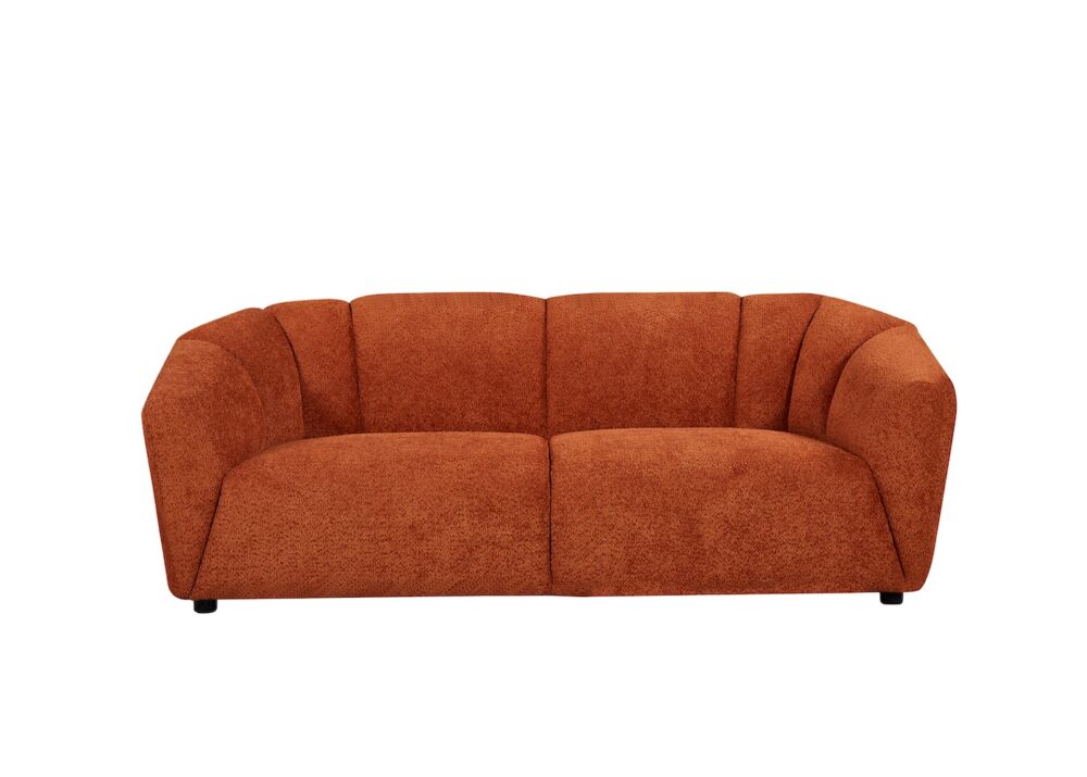 Ador 3 Seater Sofa - Boucle Tangerine – SOLD OUT - Image 6