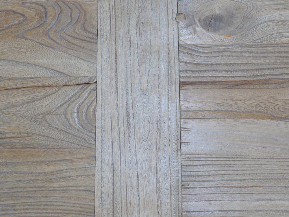 Artica Elm Wood 3m Dining Table - Rustic Natural - Image 3