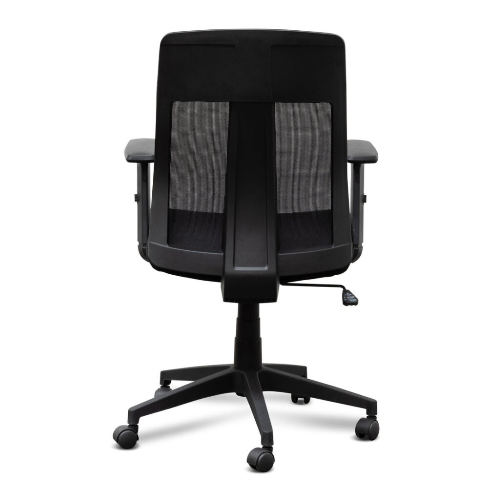 Benson Mesh Office Chair - Black - Image 5