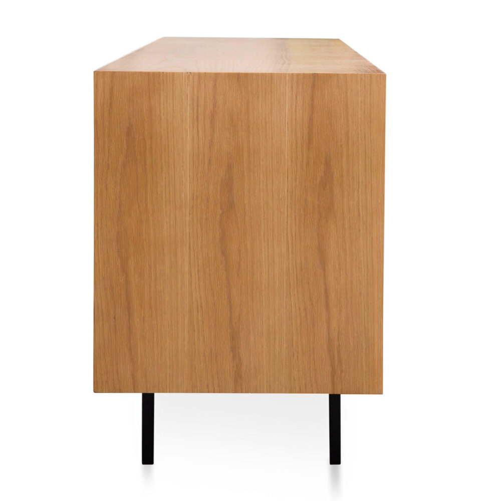 Bolton 2.2m Wooden TV Unit - Natural - Image 10