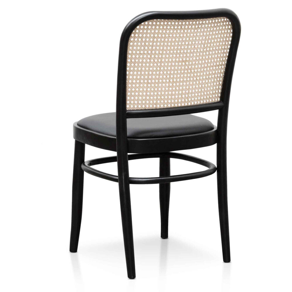 Set of 2 - Bonilla Dining Chair - Black - Image 5