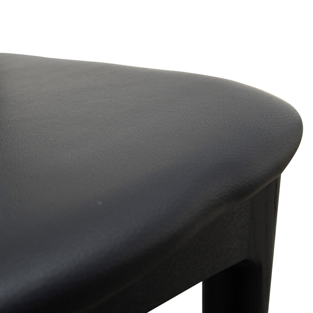 Set of 2 - Henrik Dining Chair - Full Black - Image 7