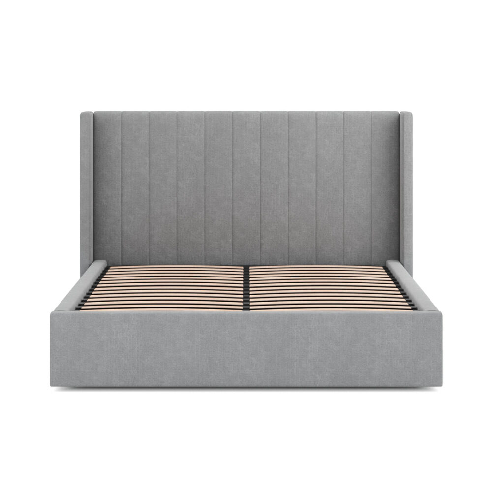 Hillsdale Wide Base King Bed Frame - Flint Grey - Image 2