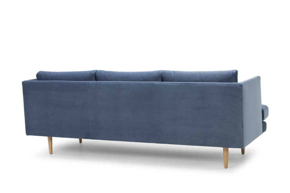 Denmark 3 Seater Sofa - Dust Blue - Image 6