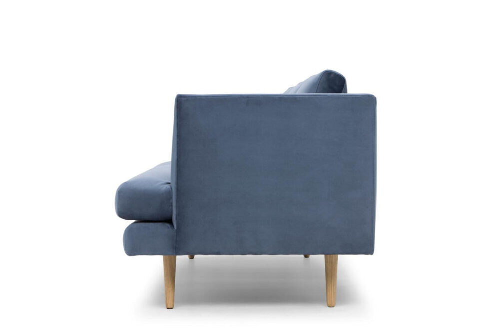 Denmark 3 Seater Sofa - Dust Blue - Image 5