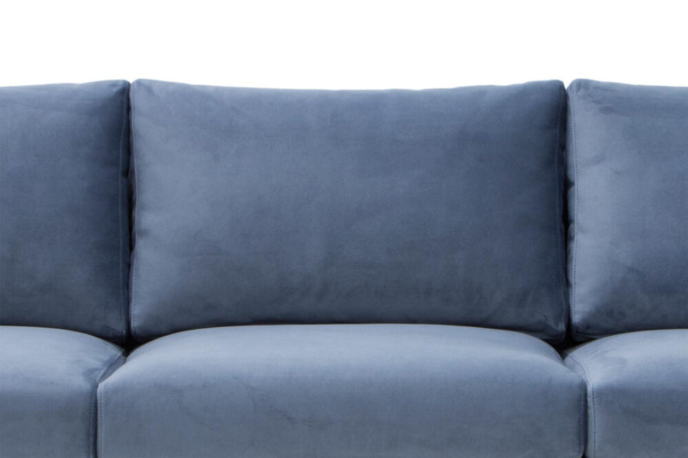 Denmark 3 Seater Sofa - Dust Blue - Image 7