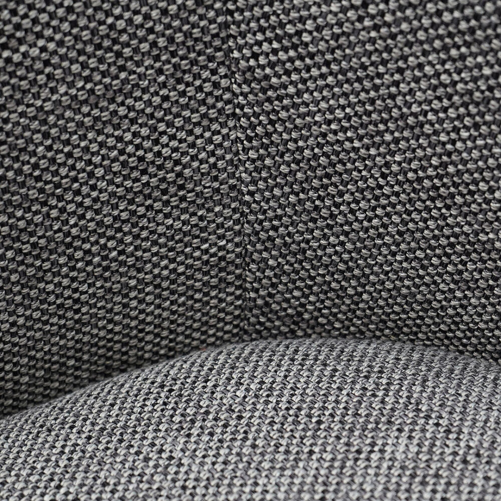 Donna Fabric Lounge Chair - Graphite Grey - Image 8