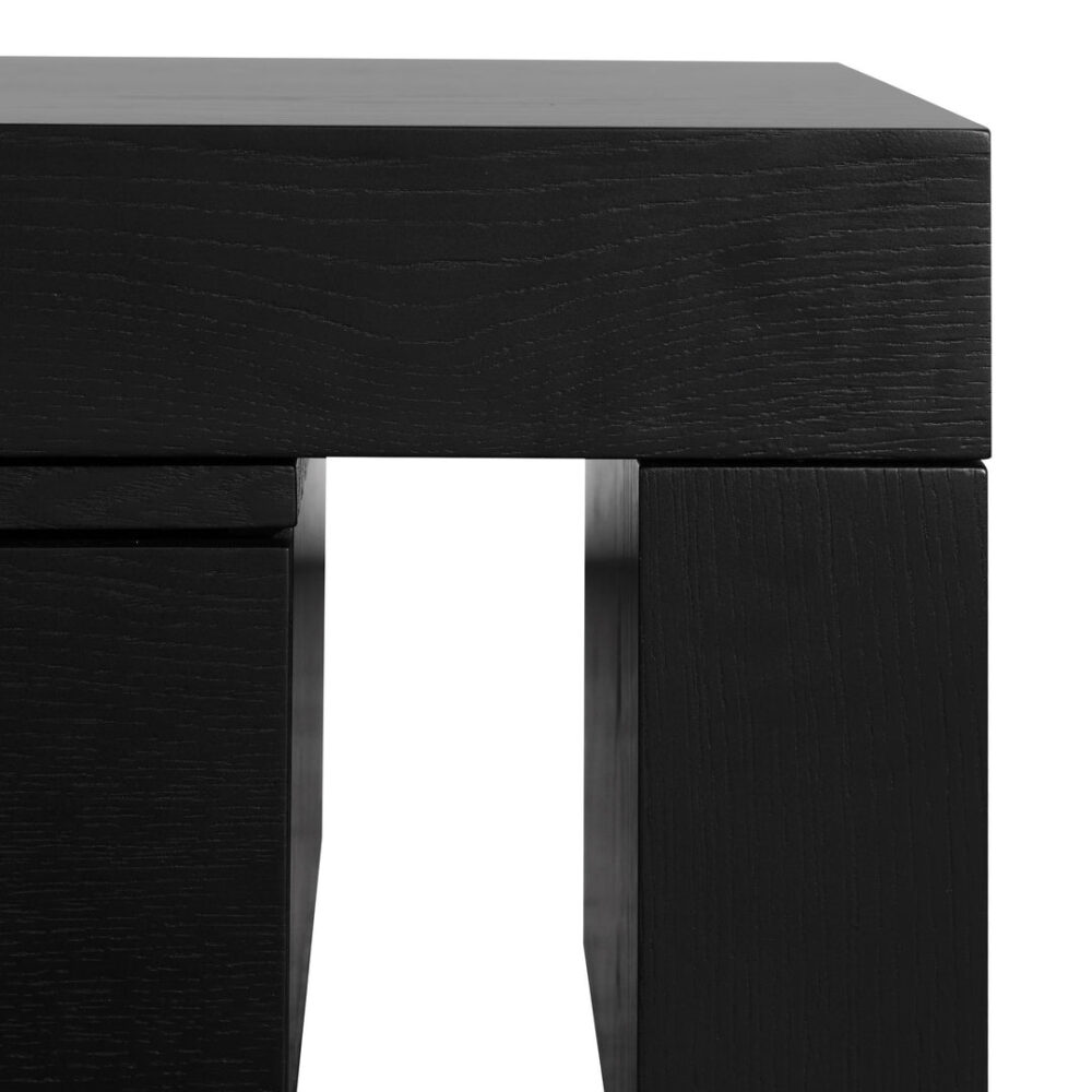 Katherine Extendable TV Entertainment Unit - Black Oak - Image 6