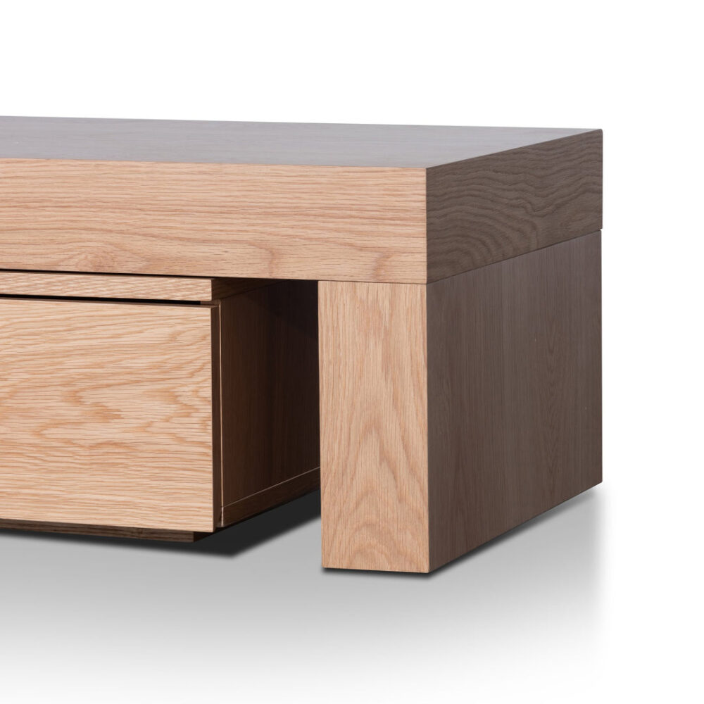 Katherine Extendable Entertainment TV Unit - Natural Oak - Image 11