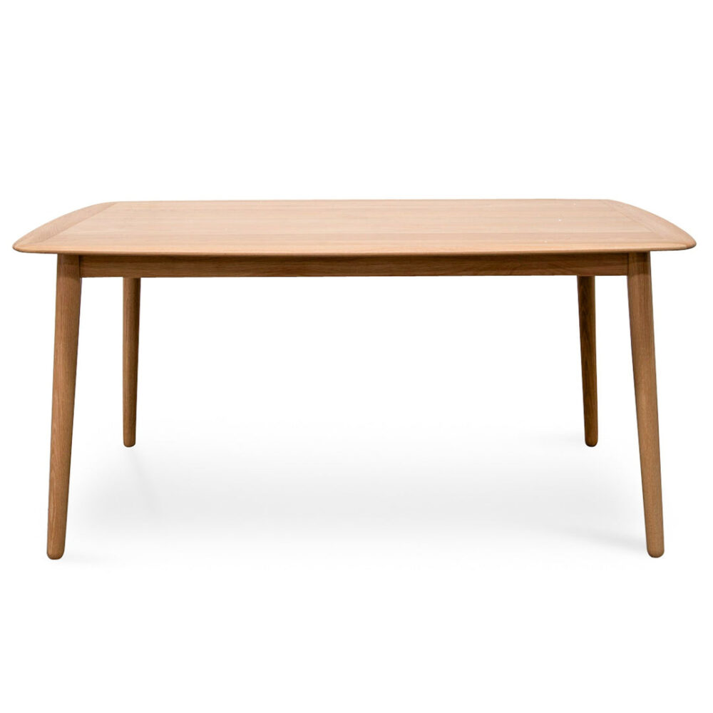 Kenston 1.6m Oak Fix Dining Table - Image 6