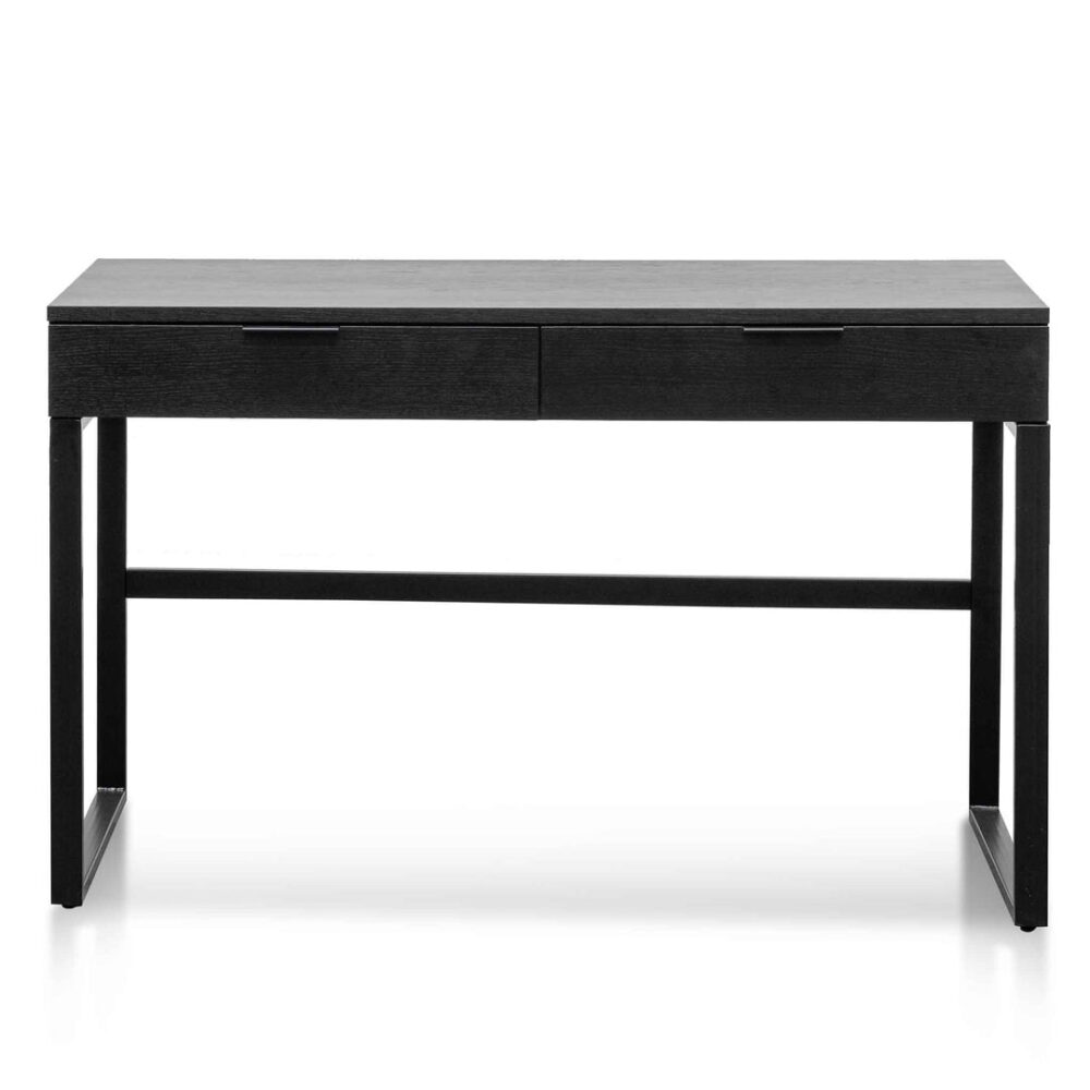Melissa 120cm Home Office Desk - Black - Image 2