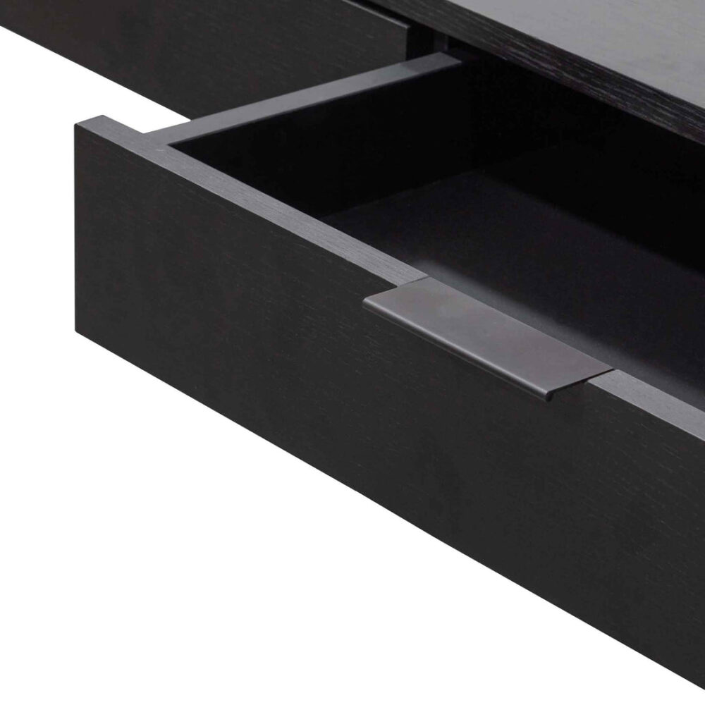 Melissa 120cm Home Office Desk - Black - Image 7