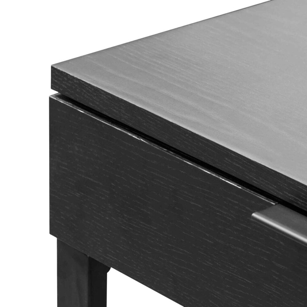 Melissa 120cm Home Office Desk - Black - Image 5