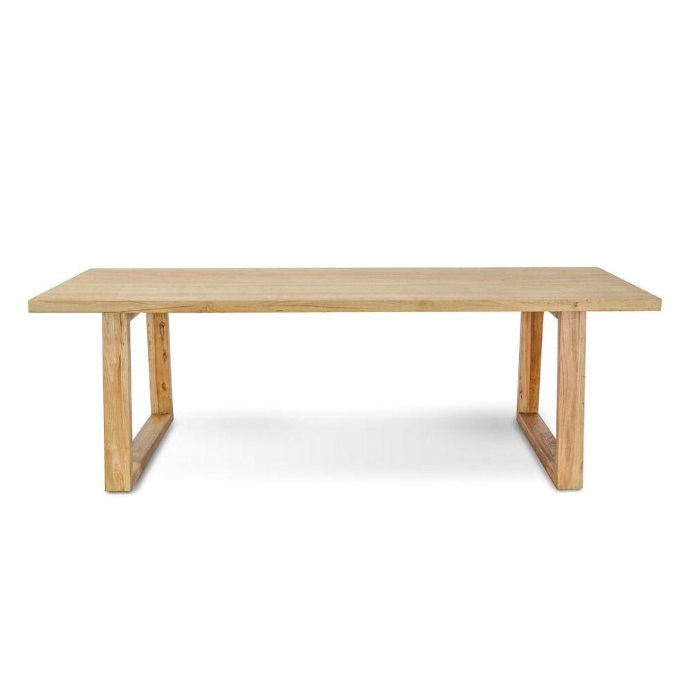 Naples Reclaimed Wood 2.4m Dining Table - Image 2
