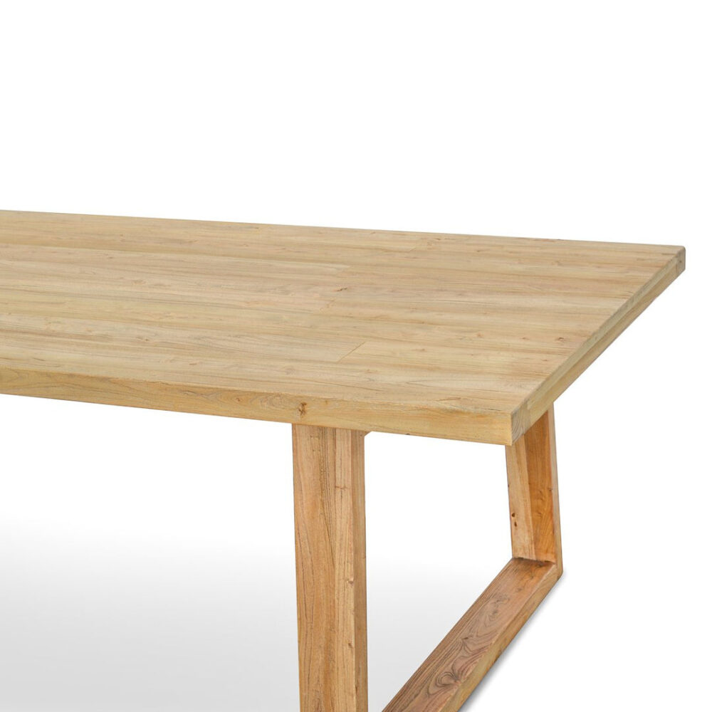 Naples Reclaimed Wood 2.4m Dining Table - Image 3