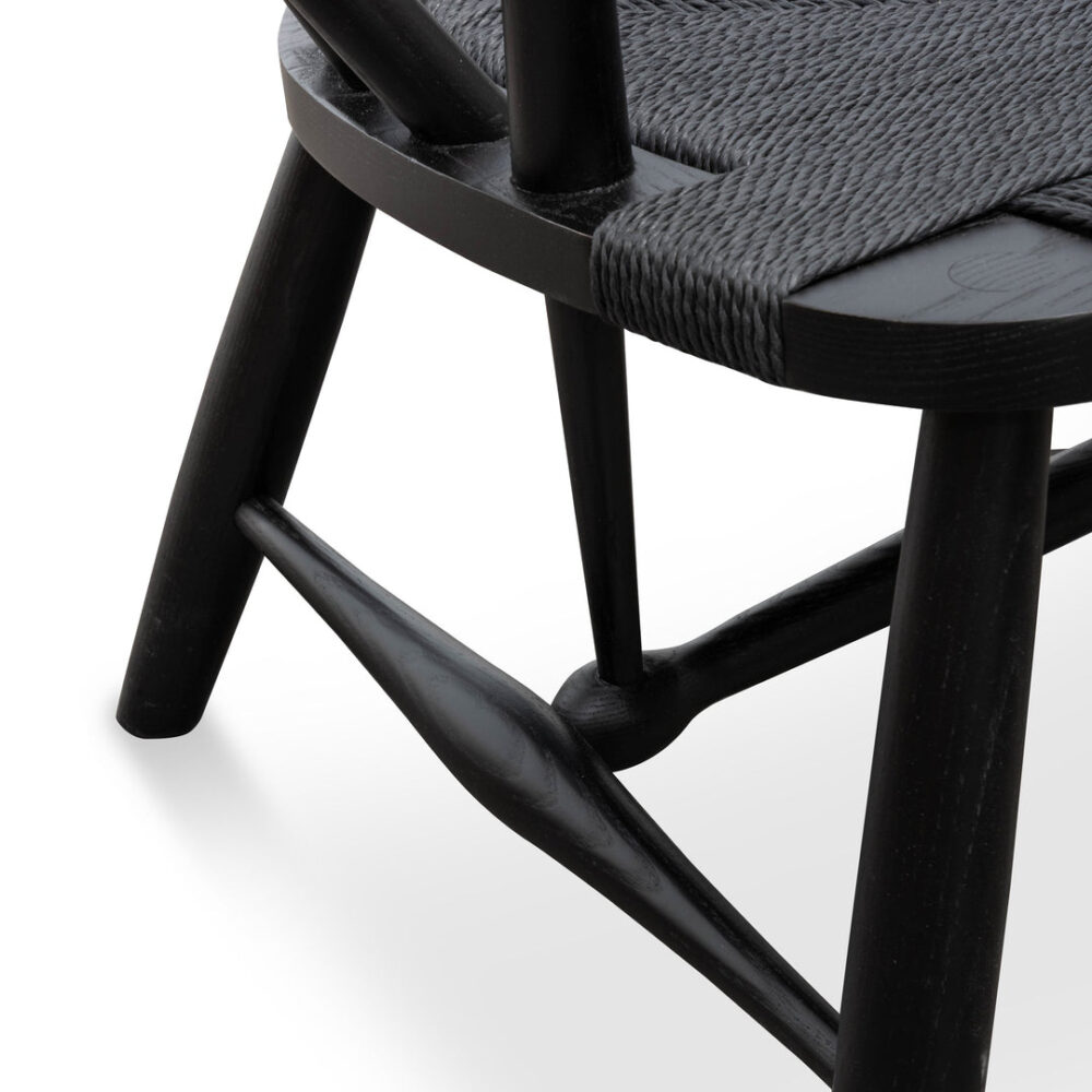 Willow Peacock Lounge Chair - Black - Image 7