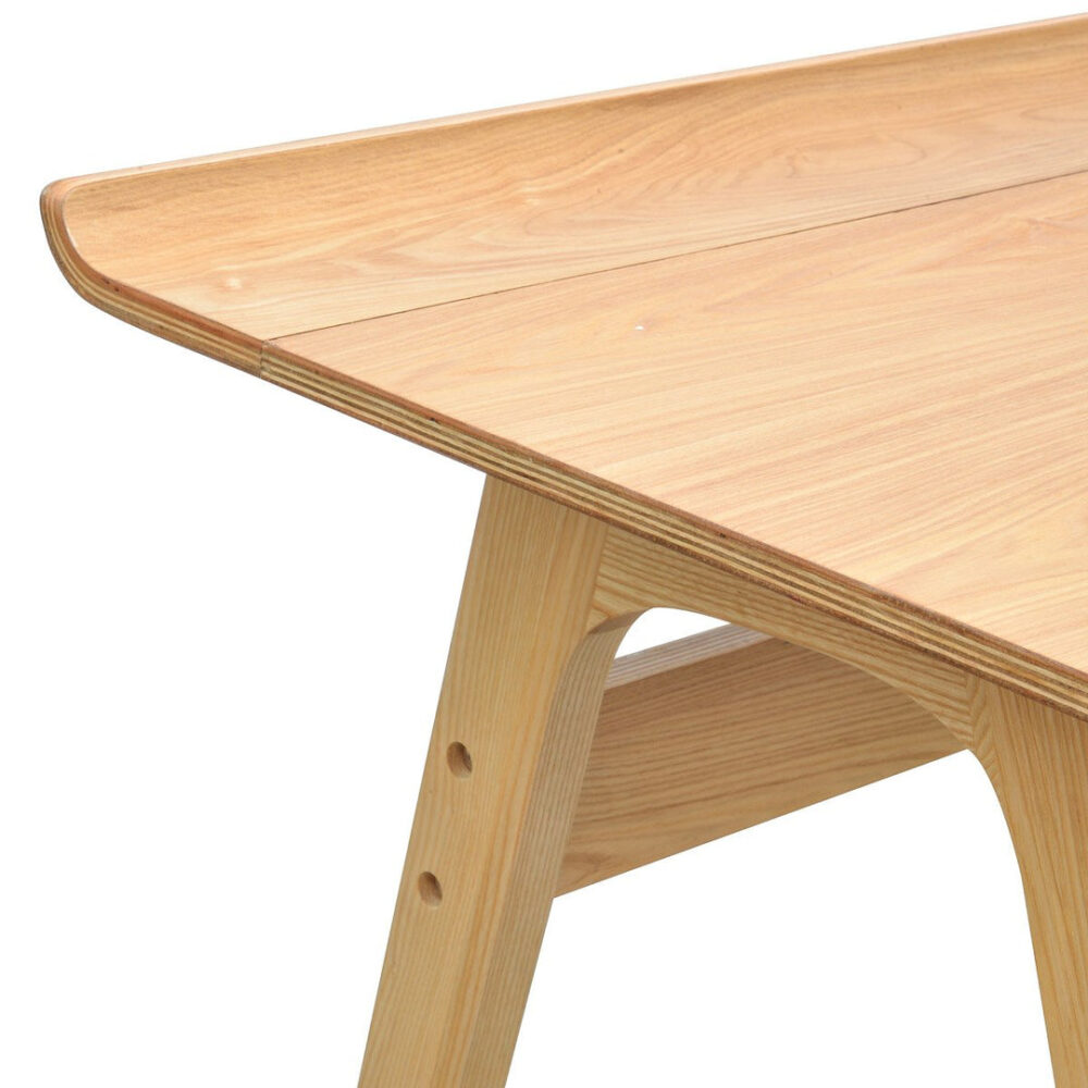 Ruban Wooden Home Office Desk - Natural - Image 6