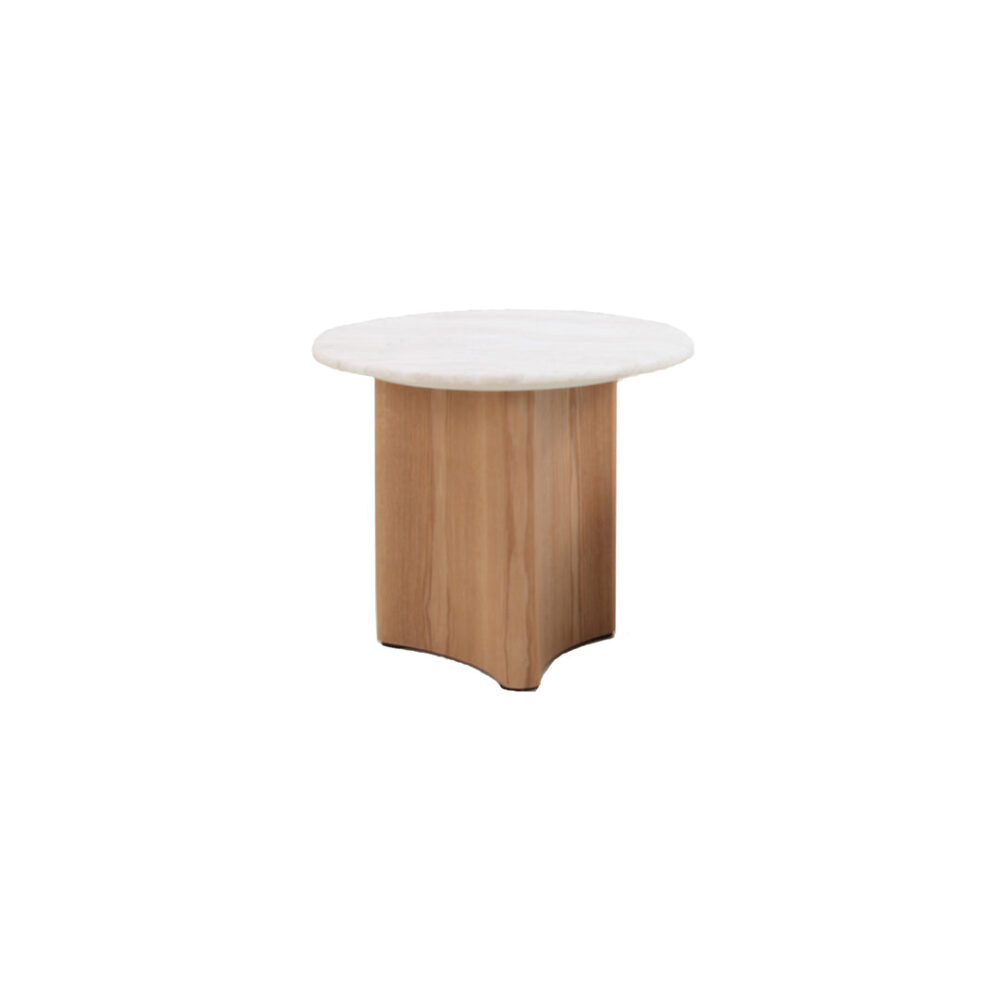 Zafar Nested Travertine Coffee Table - Natural - Image 10