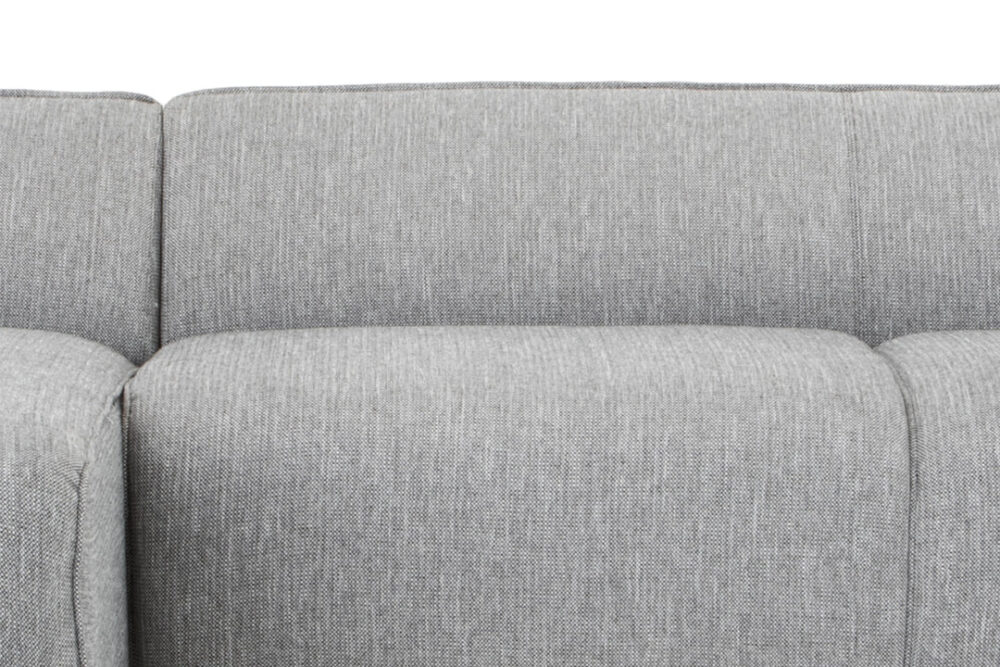 Troy 3 Seater Left Chaise Sofa - Graphite Grey - Image 3