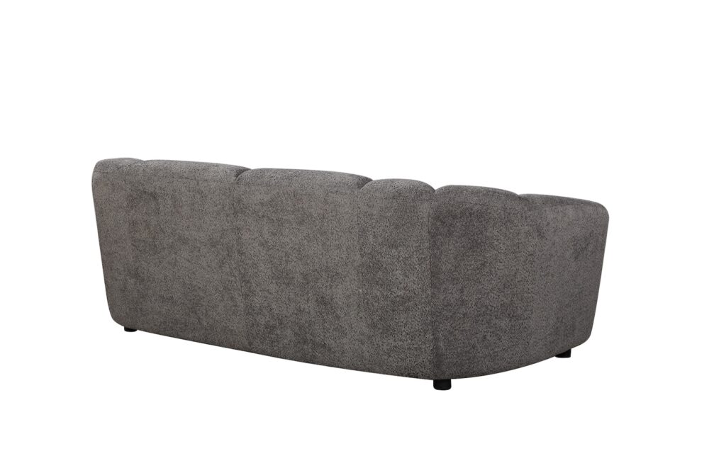 Ador 3 Seater Sofa - Boucle Charcoal - Image 9
