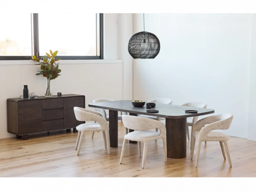Capri Dining Table Coffee - Image 2