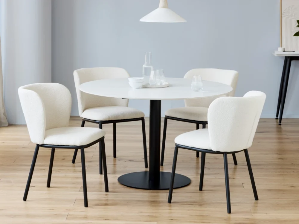Strato Dining Table White Sevella