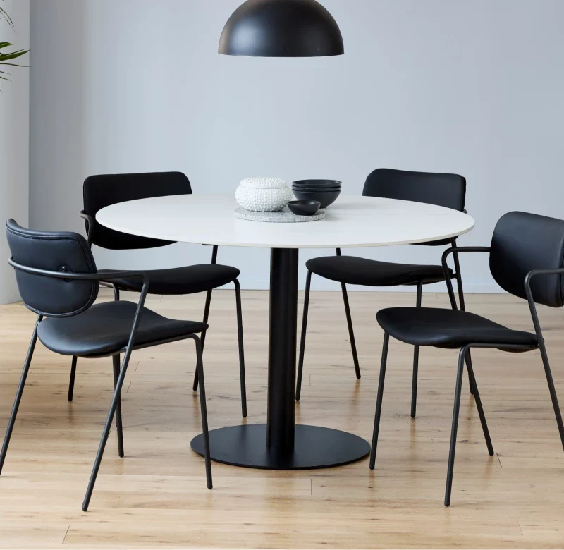 Strato Large Dining Table White Sevella