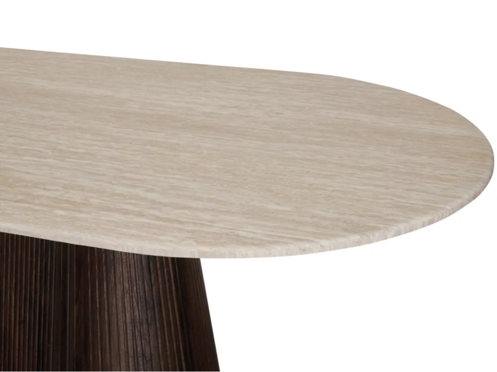Crete Dining Table Travertine - Image 12