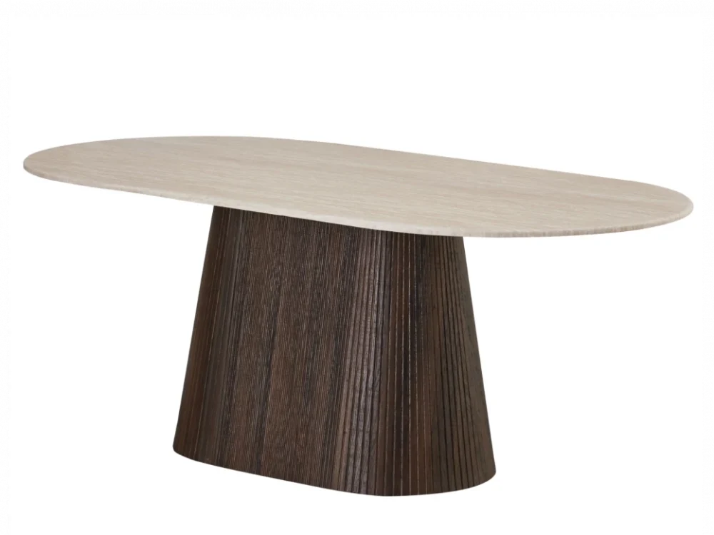 Crete Dining Table Travertine - Image 14