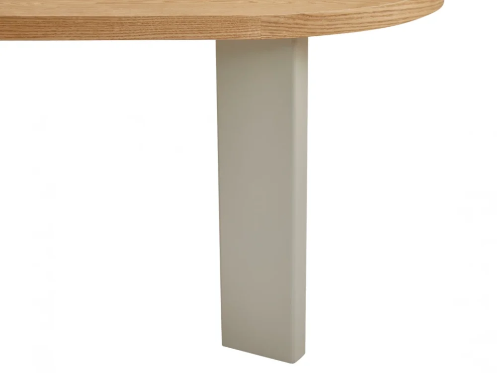 Western Round Dining Table Oak / Grey - Image 31