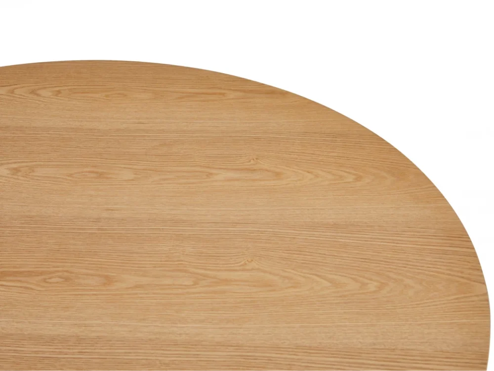 Western Round Dining Table Oak / Grey - Image 16